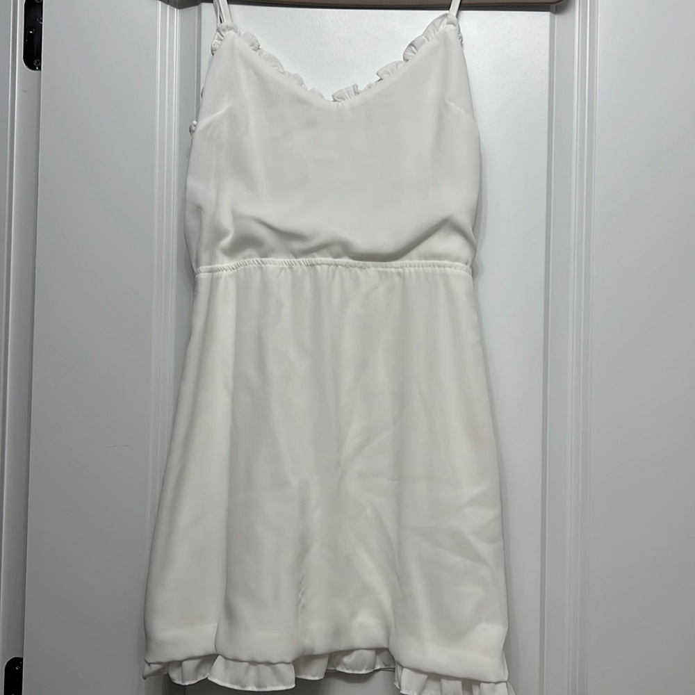 Superdown White Mini Dress